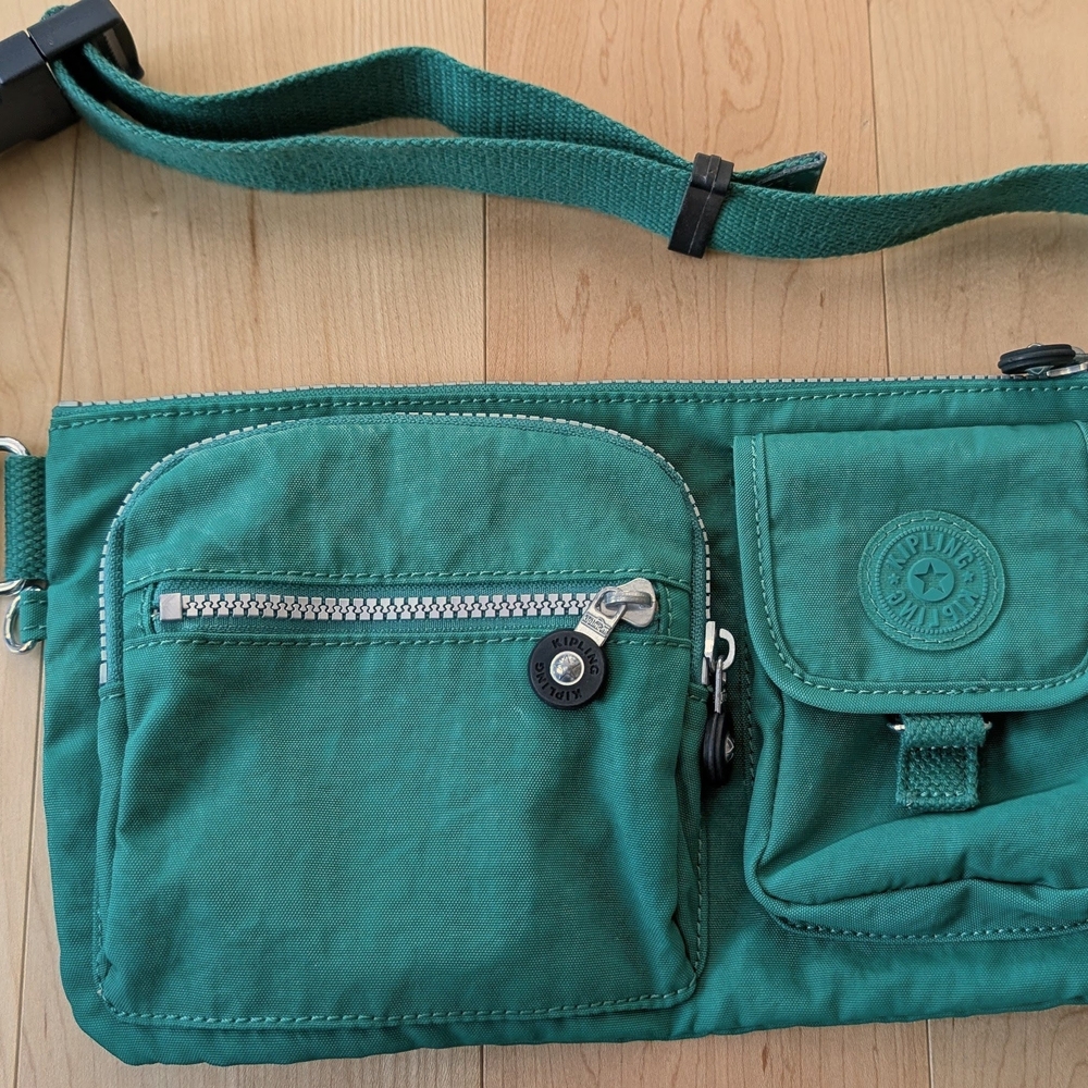 Kipling Teal Belt Bag